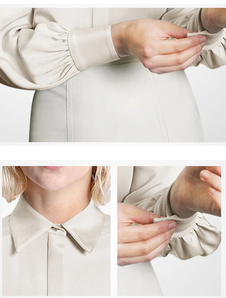 Высокое качество 2019 Весна новое поступление женские блузки Мода дамы отложной