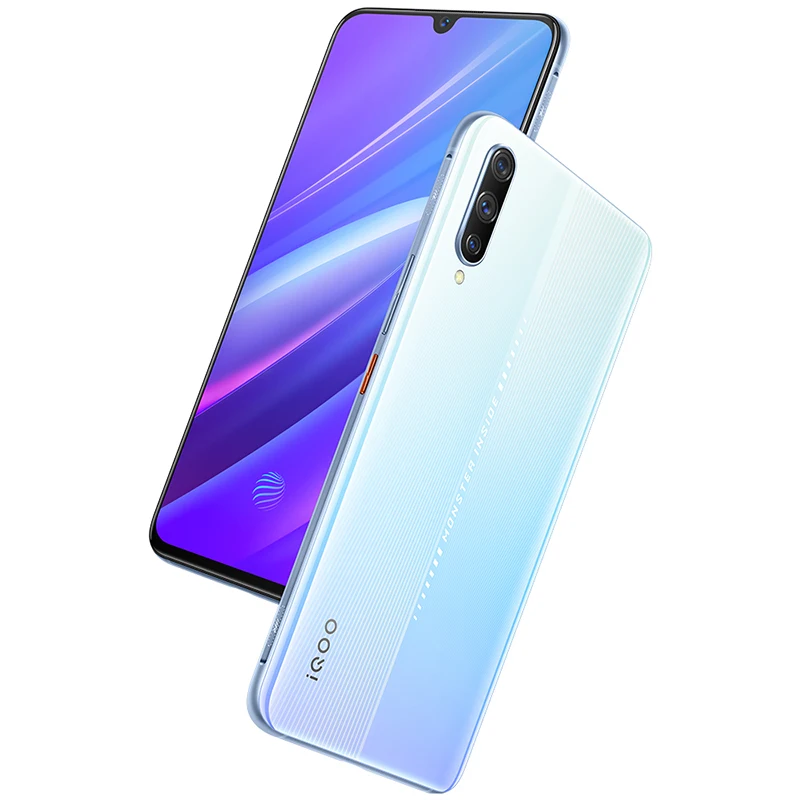 Оригинальный vivo iQOO мобильный телефон 6 ГБ 128 41 &quotSnapdragon 855 Octa Core 3 камер 12MP + 13MP 2MP Android