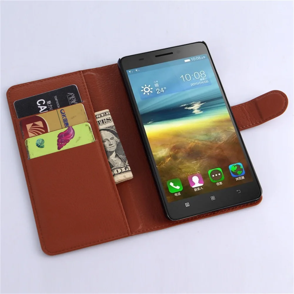Cyboris брендовый Чехол бумажник для Lenovo K50/Lenovo A7600 стильный кожаный чехол с