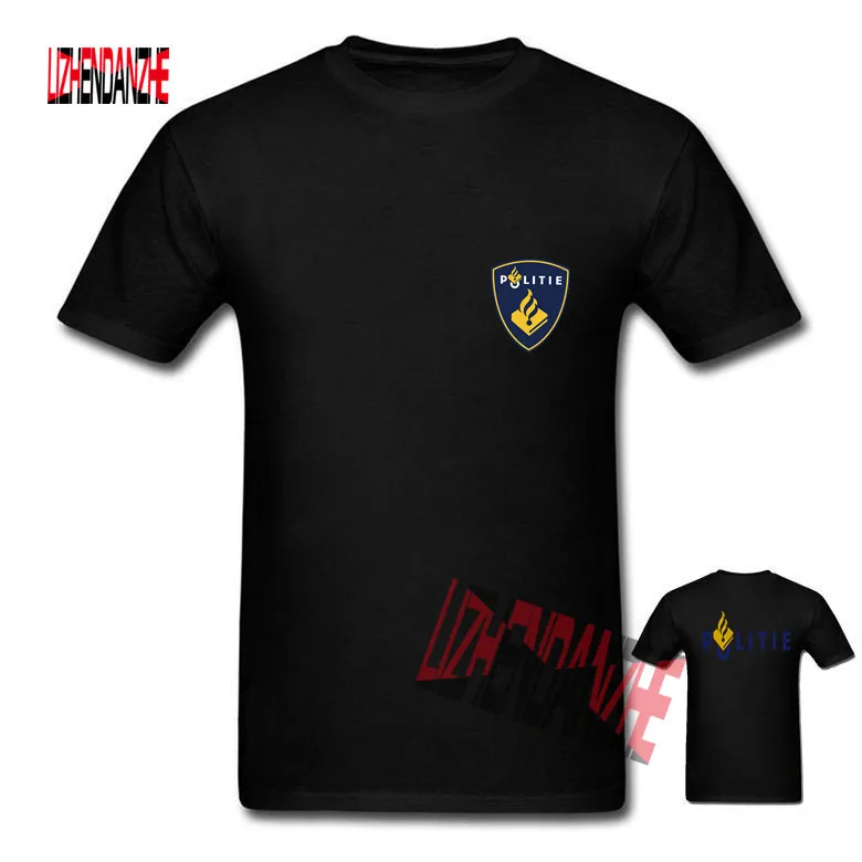 Новая голландская Politie Police Special Swat Force Мужская футболка модная с коротким рукавом
