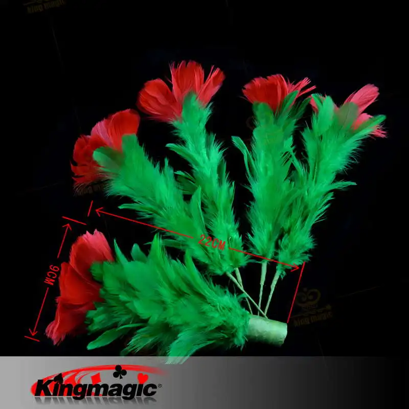 1 Набор классических цветочных волшебных трюков один-четыре Kingmagic Волшебная