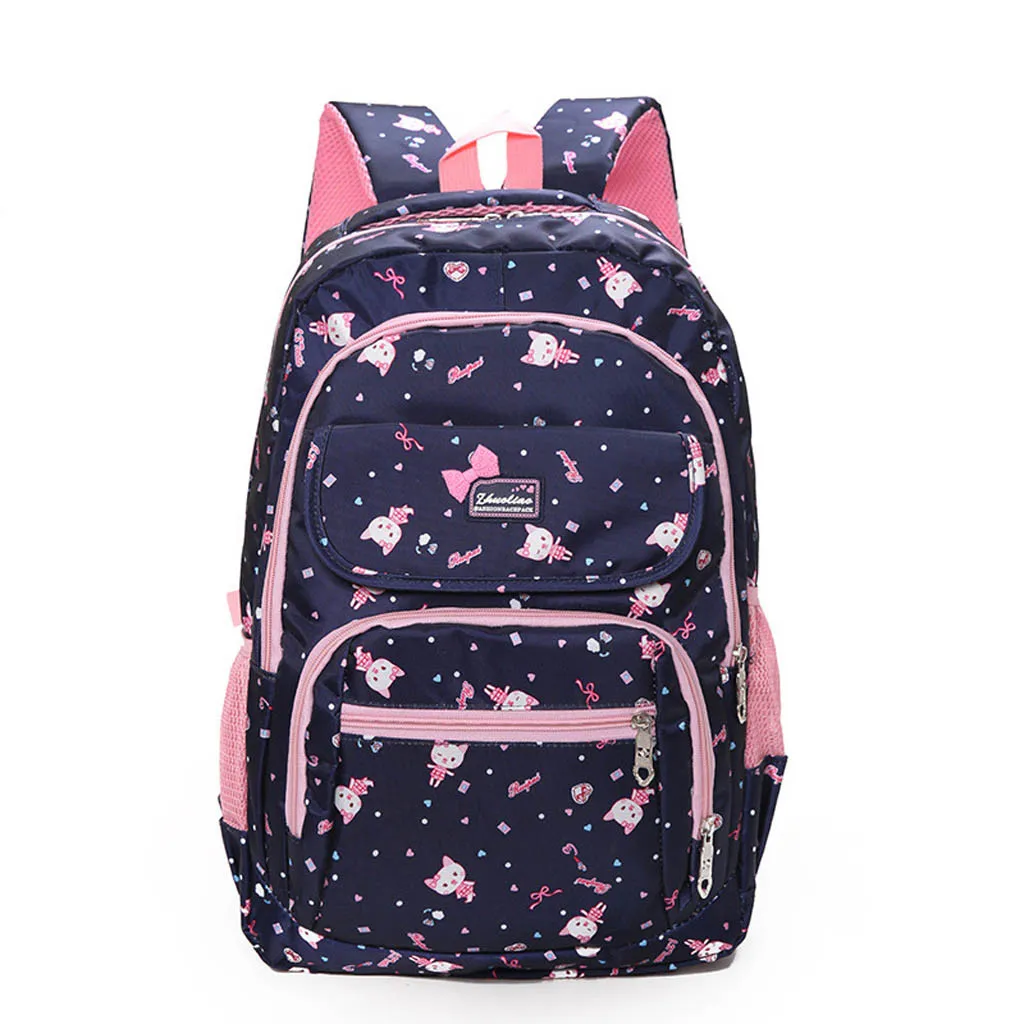 Женский рюкзак из Оксфордской ткани 2019 модный студенческий большой на молнии