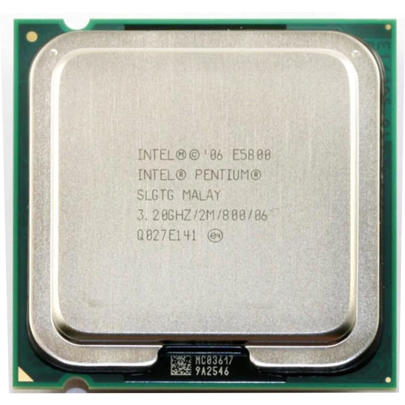 

For Intel Pentium Dual-Core E5800 CPU Processor (3.2Ghz/ 2M /800GHz) Socket 775 Free Shipping