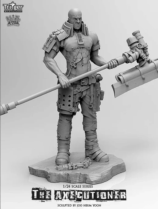 [Tuskmodel] смоляный бюст несобранные наборы моделей из смолы (наклонная база)