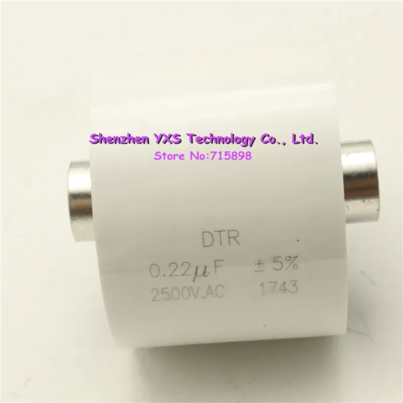 DTR 2500VAC 0 22 мкФ 5% высокочастотный резонансный конденсатор | Электроника