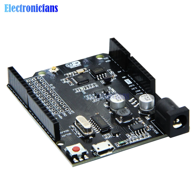 WeMos D1 R2 CH340 CH340G Wi-Fi беспроводной модуль 4 Мб флэш-Интернет вещей макетная плата на