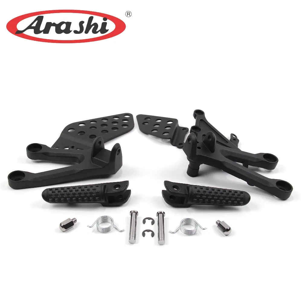 Мотоциклетные Передние Подножки ARASHI подножки педали для Honda CBR1000RR 2004 - 2007 CBR 1000 RR