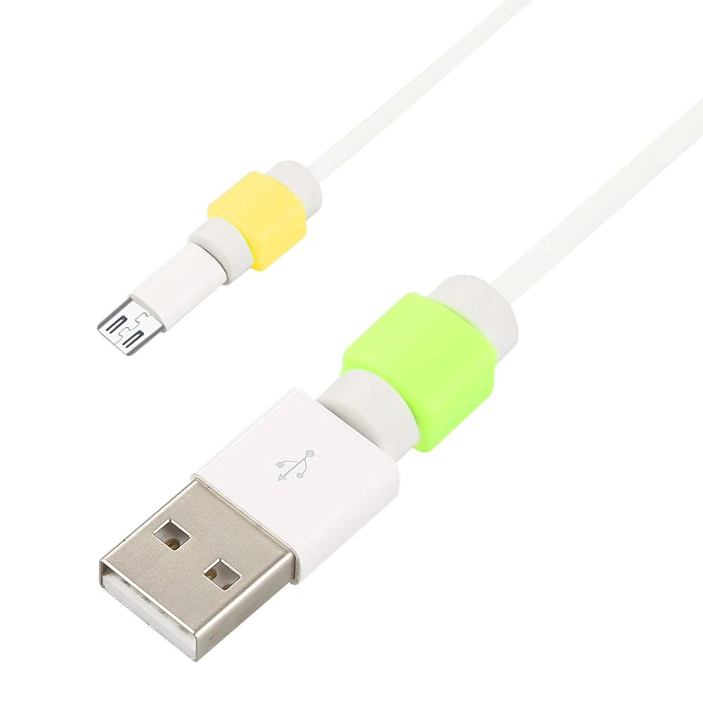 Cable Protector Data Line Colors Cord Protector Protective Case Long Size Cable Winder Cover For iPhone USB Charging Cable