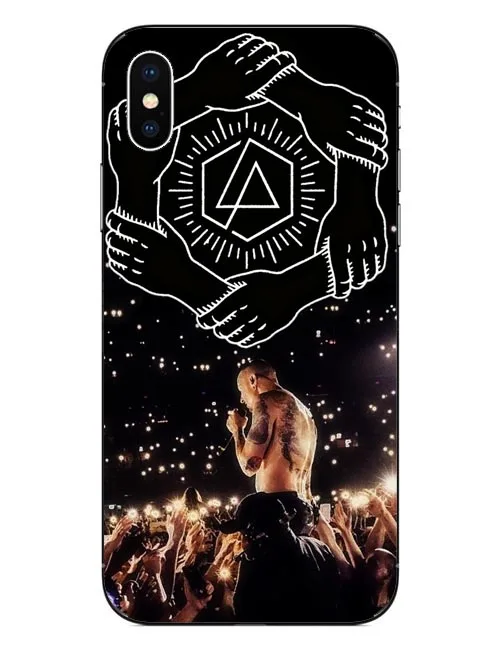 Чехол для телефона linkin park Жесткий PC Обложка iPhone SE 5s 6 6S Plus 7 XR XS Max 8 X 10|cover for iphone|phone
