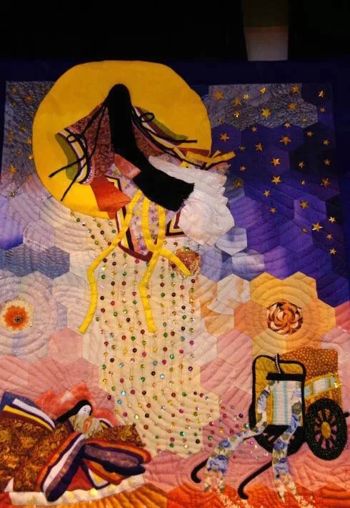 Хлопчатобумажная ткань для скрапбукинга с толстыми четвертинами одеяло узор