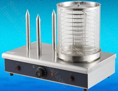 Электрический подогреватель для хот догов 220 В отпариватель догов|steamer food|steamer