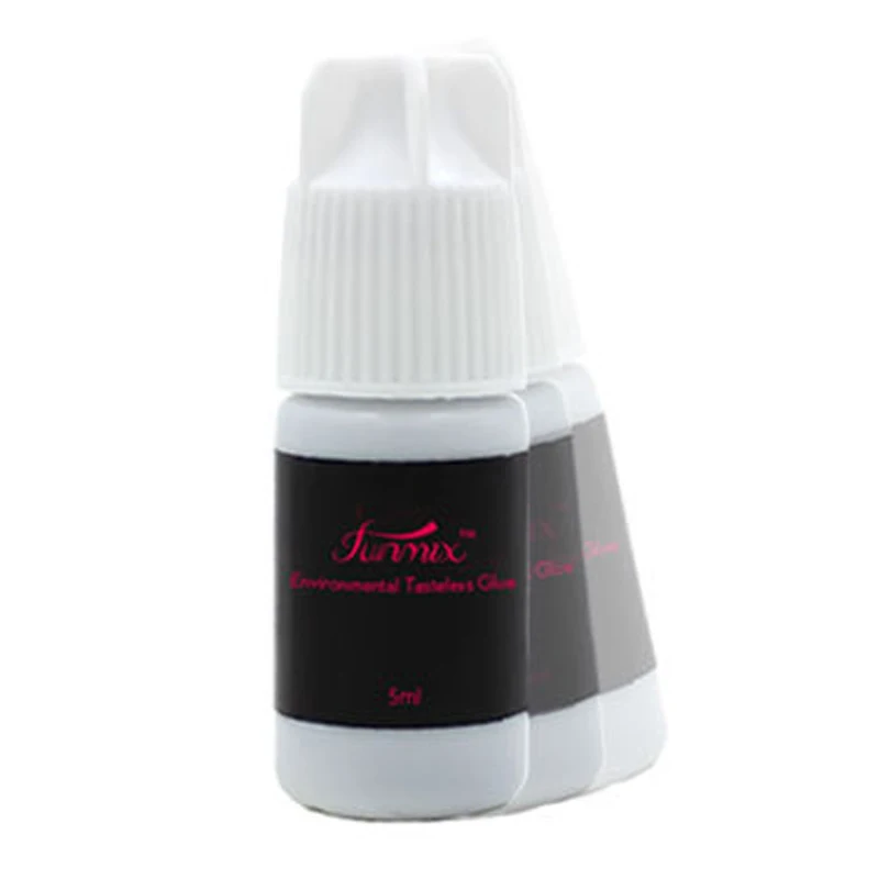 Быстро сохнет клей для ресниц 5 мл профессиональные нет раздражения ресницы