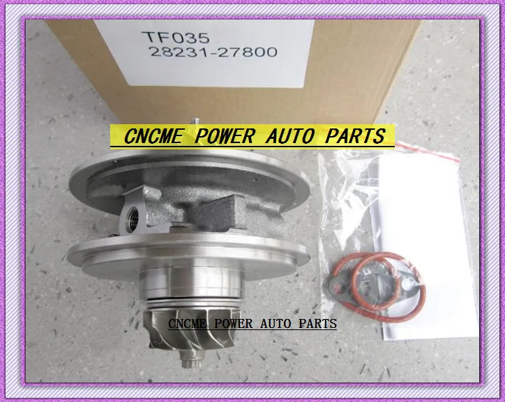 Сердечник картриджа Turbo CHRA TF035 28231-27800 49135-07302 49135-07300 49135-07100 для Hyundai Santa Fe 2.2L CRDi D4EB D4EB-V