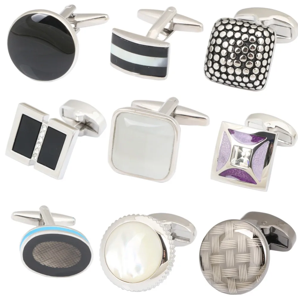 Высококачественные ювелирные запонки модные copperDesign 12 стилей для мужчин |