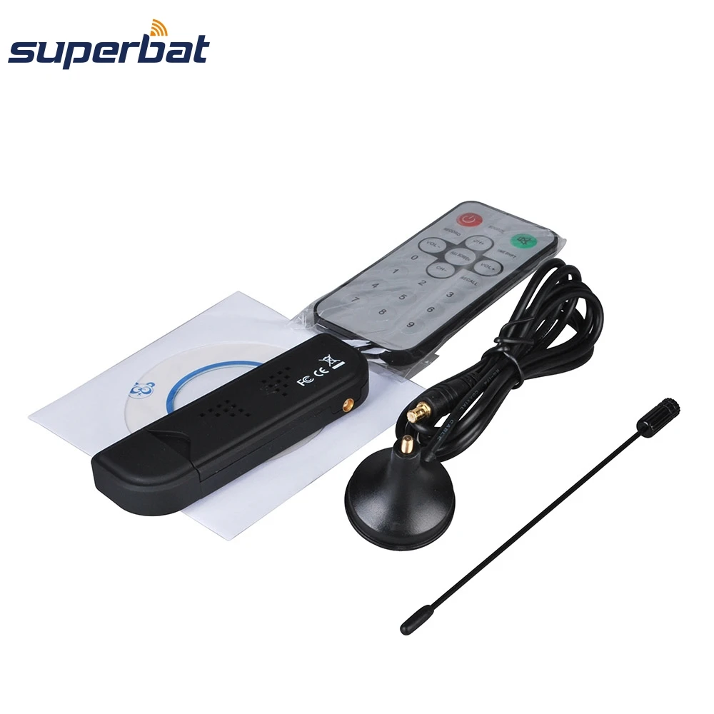 Superbat FM + DAB USB DVB-T USB-накопитель RTL2832U R820T Беспроводная Антенна MCX Разъем 120 см кабель