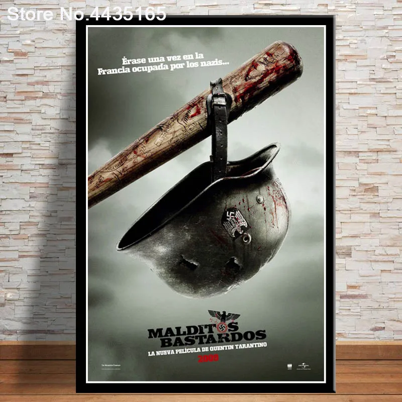 Постер Inglourious Basterds Квентин Тарантино классические кинопостеры и принты
