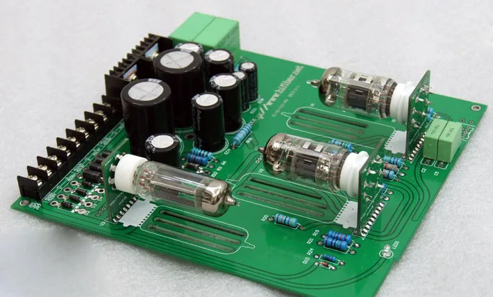 12AX7+ 12AU7(JJ ECC82)+ 6Z4 плата трубного предусилителя предусилитель