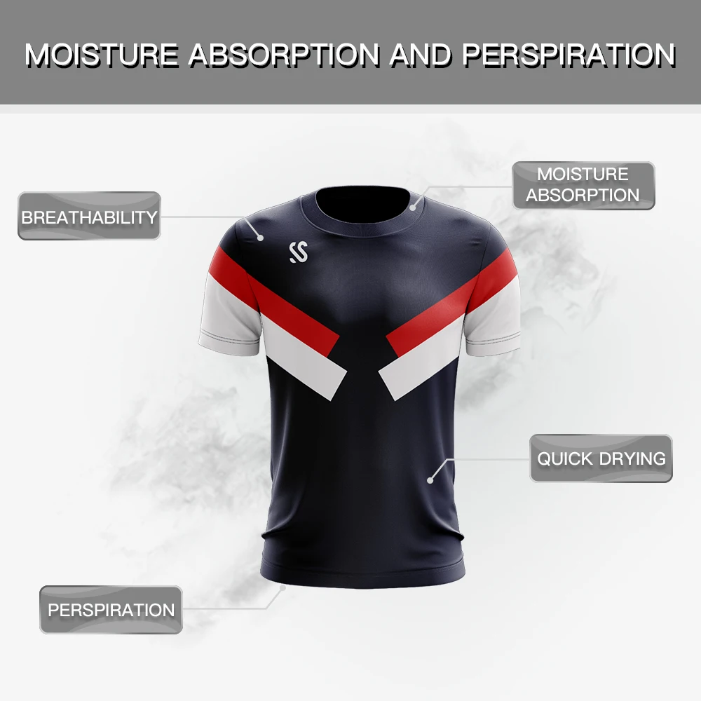 Wholesale Sportswear New Badminton Shirts Custom Diy team shirts personalized customization Quick Dry Breathable Table Tennis