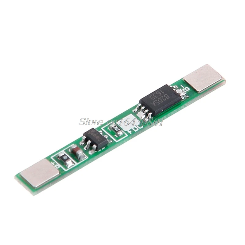 Защитная плата литиевого аккумулятора 1S 3 7 в А полимерный BMS PCM PCB модуль защиты