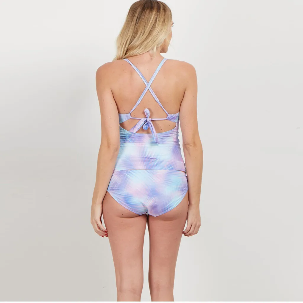 SAGACE Одежда для беременных купальник женщин и девочек пляжная одежда купальный