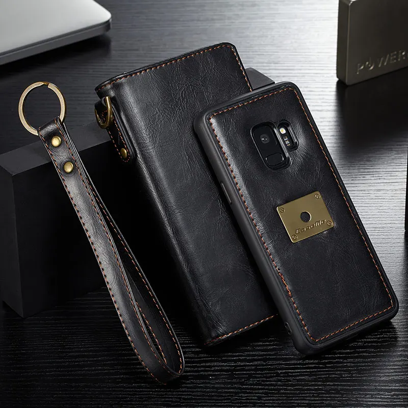 Чехол-бумажник для Samsung galaxy S9 Plus кожаный чехол S8 S10 S20 + Note 8 9 10 | Мобильные телефоны и