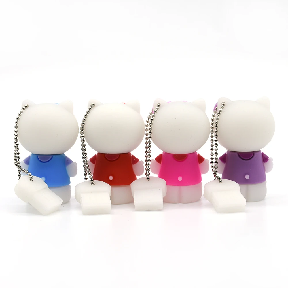 Мультяшный usb флеш накопитель Hello Kitty Flash Drive 32 Гб Cat 64 ГБ Флешка 4 U диск 8 16 флэш карты