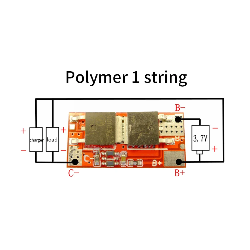 1S 2S высокотоковый тройной полимерный литиевый аккумулятор Защитная плата длится