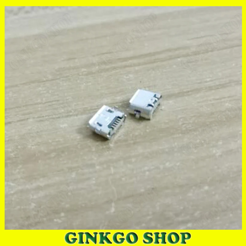 500 шт./лот Micro usb разъем с Ox рогом DIP Foot 5 контактов USB разъем|connector usb|connector 5pinconnector socket