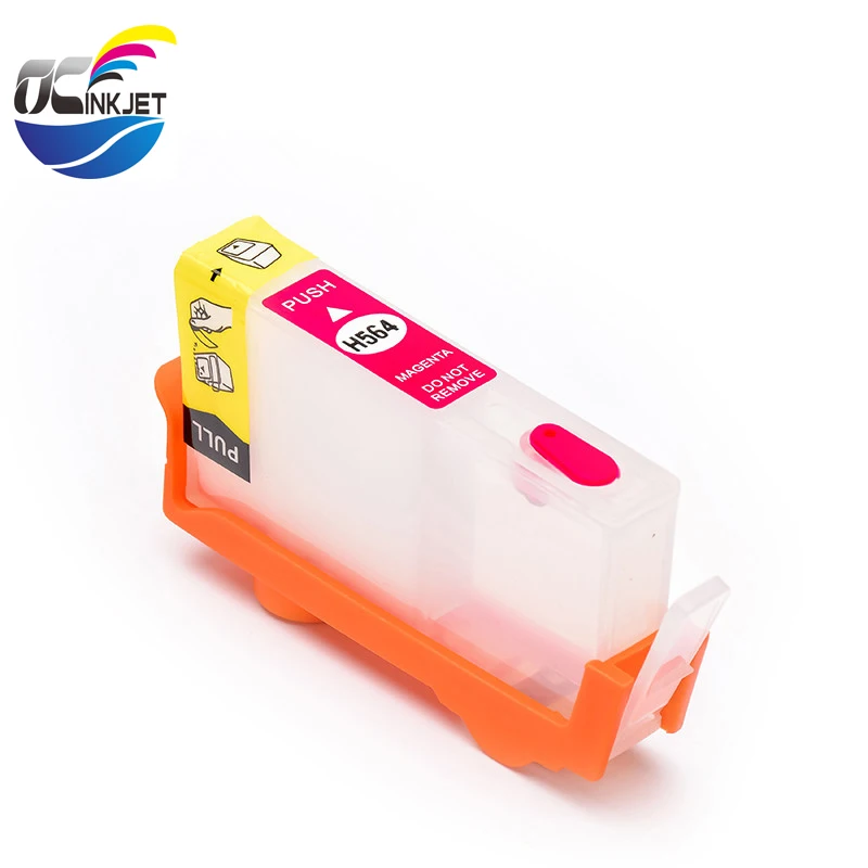 

OCINKJET 564 Ink Cartridge Empty 5 Pack For HP 564 Suit For HP Photosmart 7510 7520 OfficeJet 4610 4620 4622 With Permanent Chip