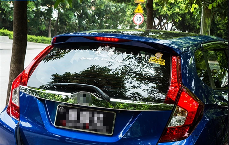 Для HONDA FIT JAZZ 2016-2018 защита заднего бампера противоскользящая накладка задняя