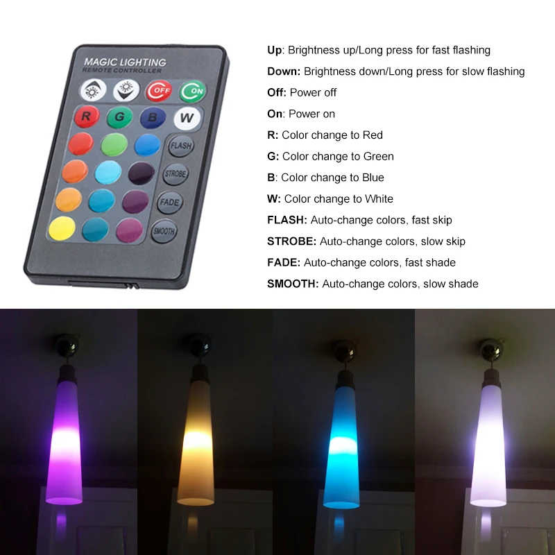 Новый E27 3 Вт RGB светодиодный светильник Lampara Лампочка 110 В 220 в 230 высокомощный
