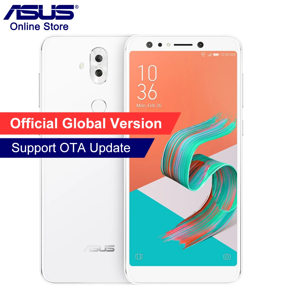 Глобальный ASUS ZenFone 5Q ZC600KL X017D 4 г LTE мобильный телефон Гб 64 NFC распознавания лиц