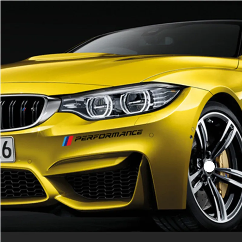 2 шт. наклейки на передний бампер bmw e90 e46 e39 e60 f30 f10 f34 x3 x4 x5 e70 f15 x6 M3 M5|Наклейки