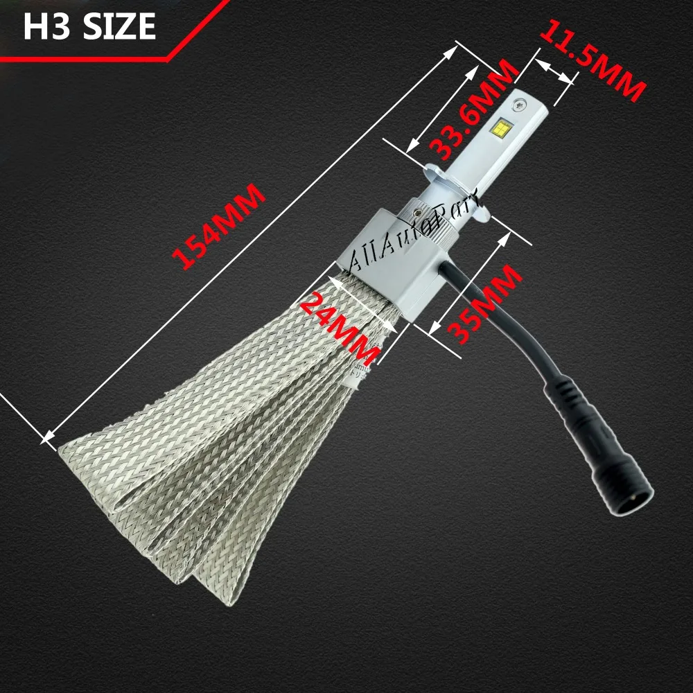 H1 H3 H4 H7 H8/H9/H11 9005 9006 H13 80 Вт 6000 К супер яркий 6s Белый светодиодный автомобильный