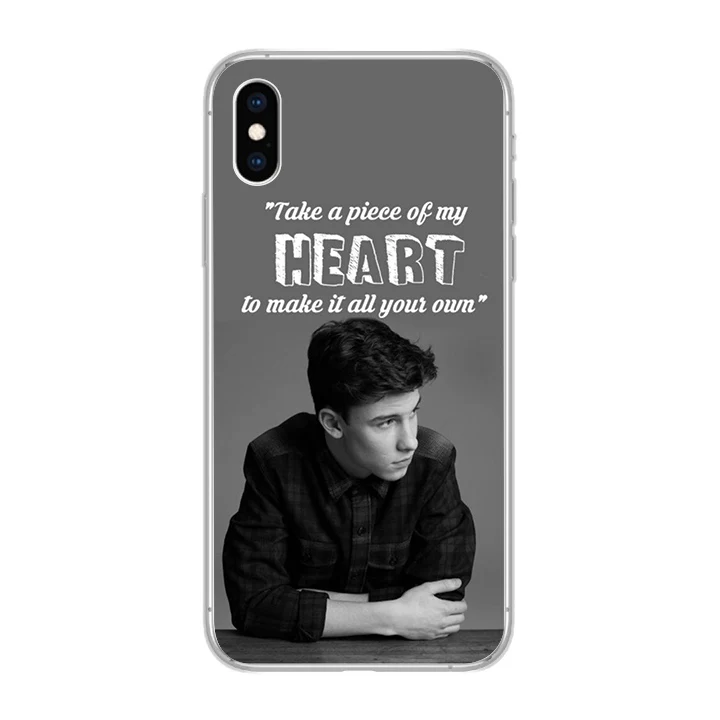 Ciciber чехлы для телефонов IPhone 7 8 6 6s Plus SE 5S X Xs XR XS Max Мягкий чехол из ТПУ 11 Pro 2019 shawn mendes