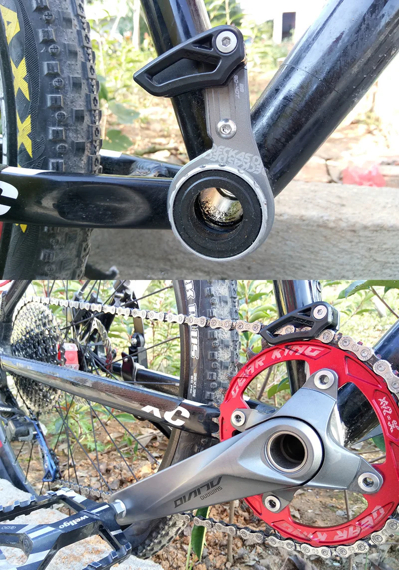 DECKAS защита цепи направляющей велосипеда MTB велосипедная цепь 1 единое кольцо