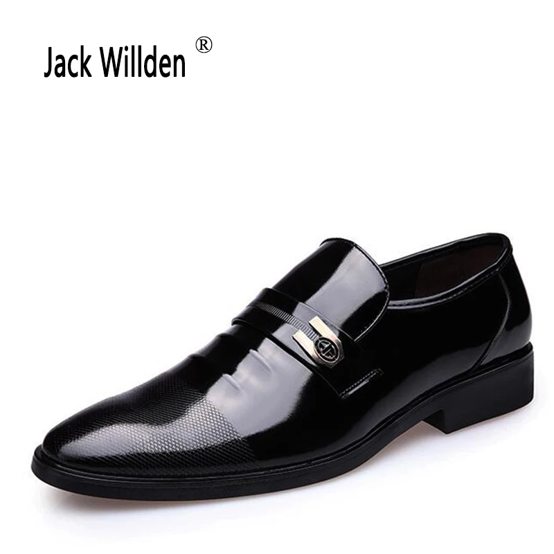 Туфли Jack Willden мужские из натуральной кожи Свадебная обувь для вечеринки модные