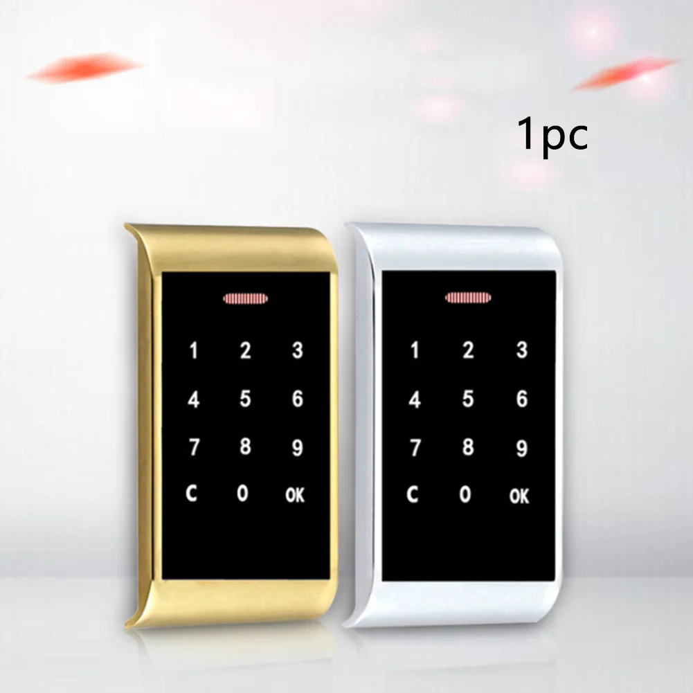 Backlight Zinc Alloy Password Lock Cabinet Digital Smart Home Code Security Protection Touch Keypad Anti Theft Durable Drawers |