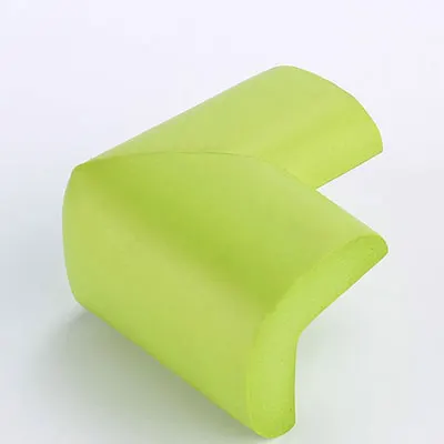 4PCS Grass Green Новинка! 55*55 мм защитный уголок для детей 4 шт. мягкий стол основная защита для детей углы ребенок безопасный уголок для ребенка угловая защита - Цвет: 4PCS Grass Green