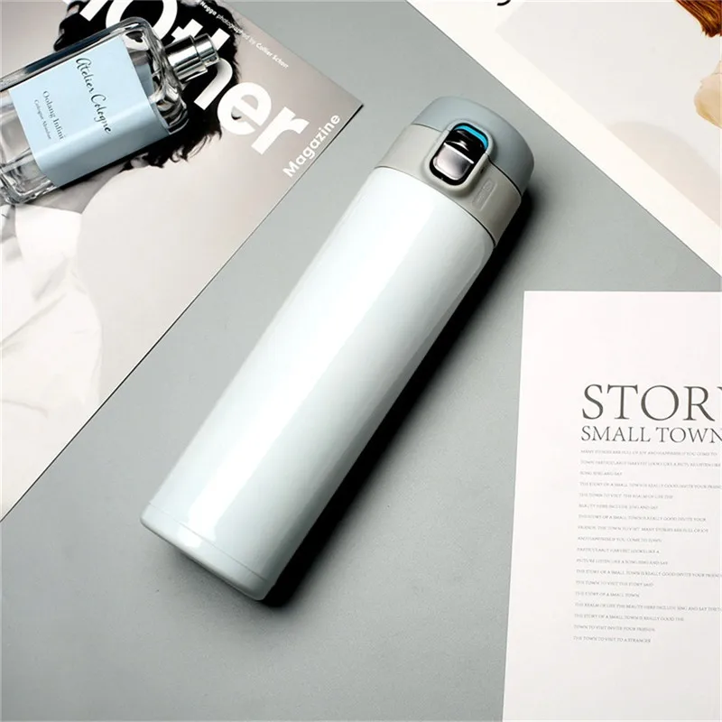 Кружка для путешествий офиса кофе чая бутылки воды чашки из нержавеющей стали