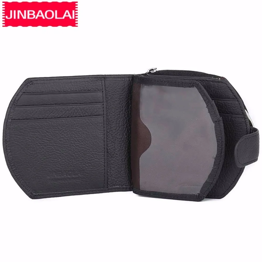 Кошелек JINBAOLAI Женский из натуральной кожи | Багаж и сумки