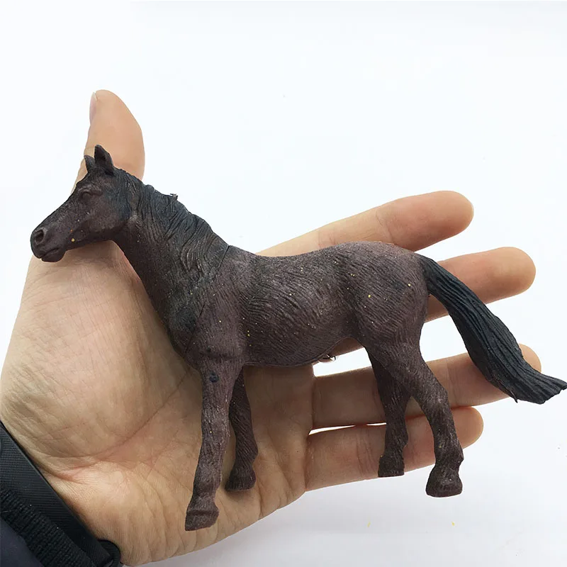 

6PCS Mini Animals Toy Play Model Plastic Action Figures Simulation Horses Elephants Lions Tigers Creative Toys for Children Kid