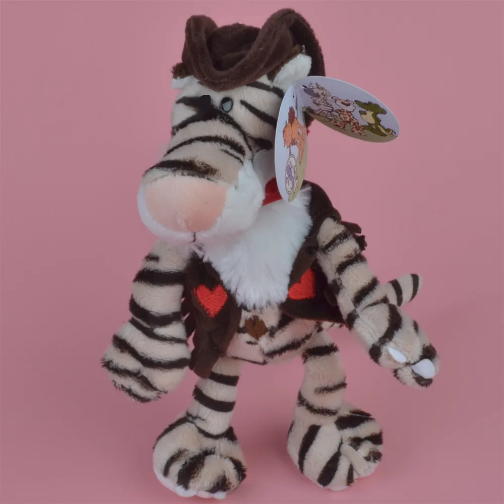 25 45 см в ковбойском стиле тигра Животные плюшевая игрушка подарок для ребенка