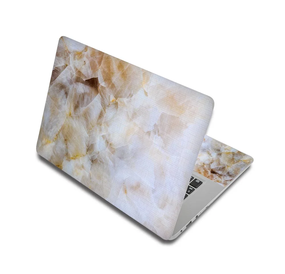 laptop skin 4 Наклейки для ноутбука с мраморным зерном, 15,6 дюймов, наклейка для ноутбука 15 дюймов, наклейка для компьютера 1" 12" 1" 13" для mac pro/xiaomi air 13,3/lenovo/hp - Цвет: laptop skin 4