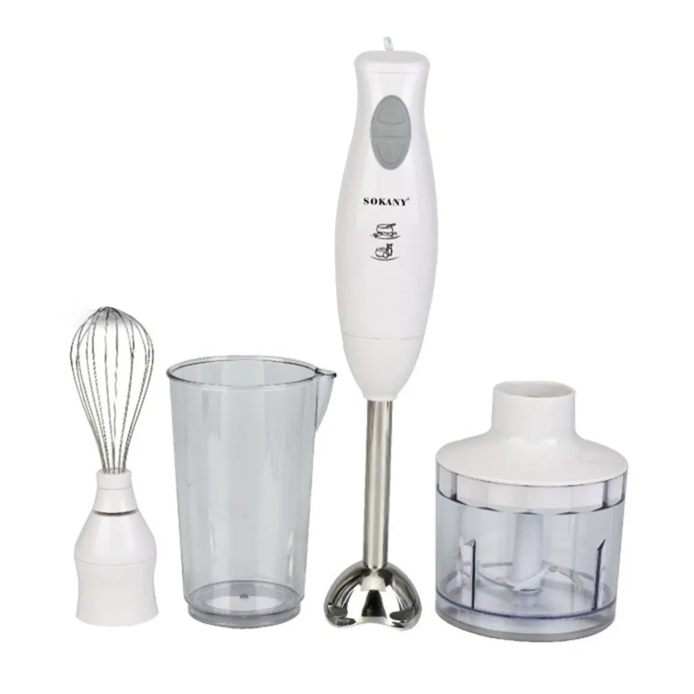 Multifunctional Stainless Steel Hand Blender 200W High Power Electric Meat Mixer Egg Beater Food Cooking Tools | Бытовая техника