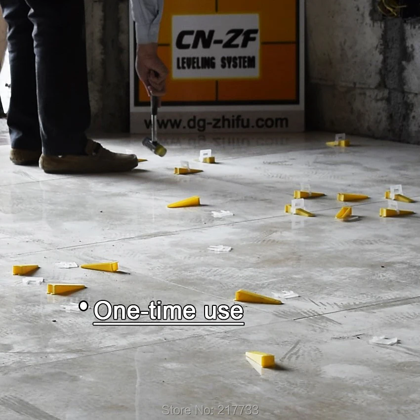 

50 1.5mm Tile Spacers Leveling System Clips Wedges Leveler Gap Kits Building Tools Plastic Floor Wall Flat For Leveling Tiles