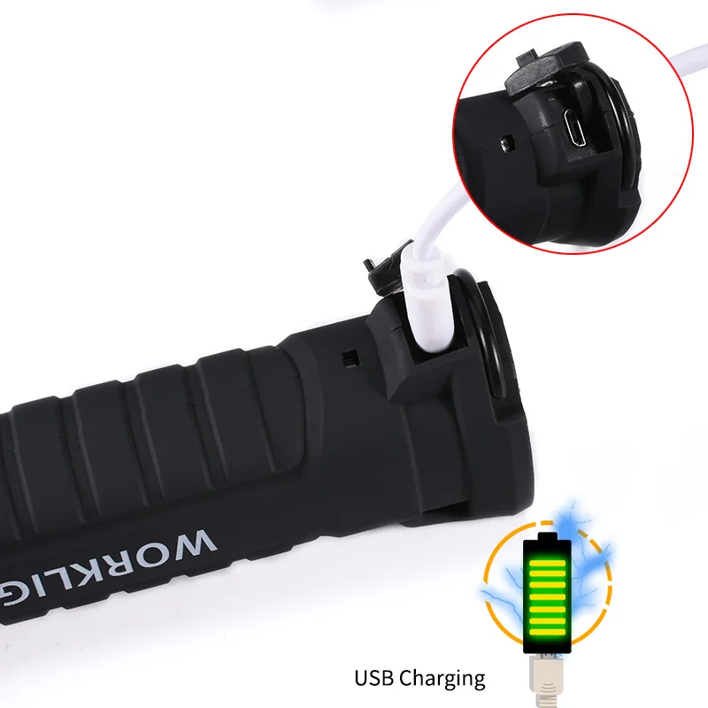 Коба работы УДАРА светильник светодиодный свет зарядка от usb flash