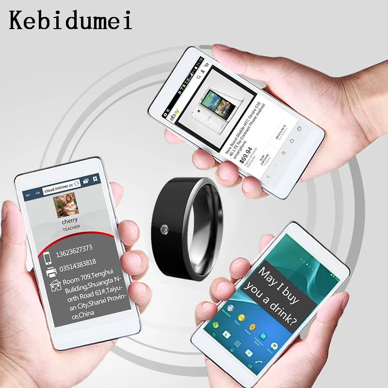 Умное переносное волшебное кольцо Kebidumei с NFC R3 MJ02 новые передовые технологии