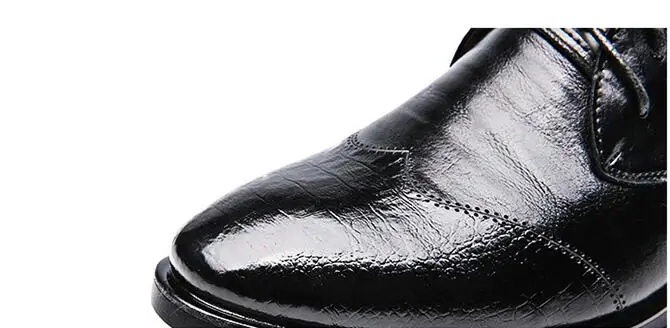 Туфли DADIJIER мужские кожаные Классические формальные оксфорды дышащие плоская