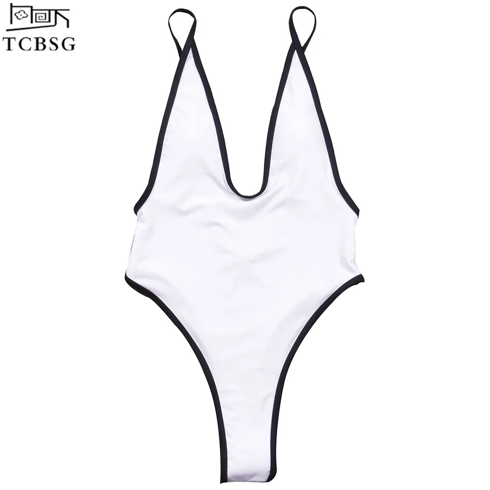 Новое поступление 2019 пикантный Цельный купальник TCBSG женский боди пляжный